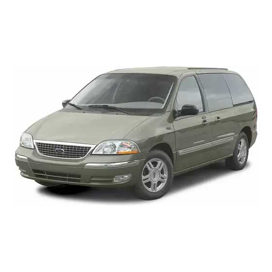 2001 ford windstar repair manual