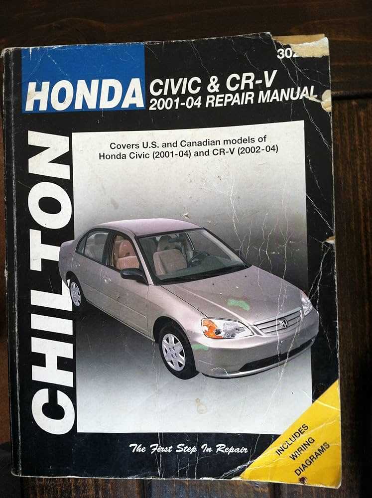 2001 honda civic lx repair manual