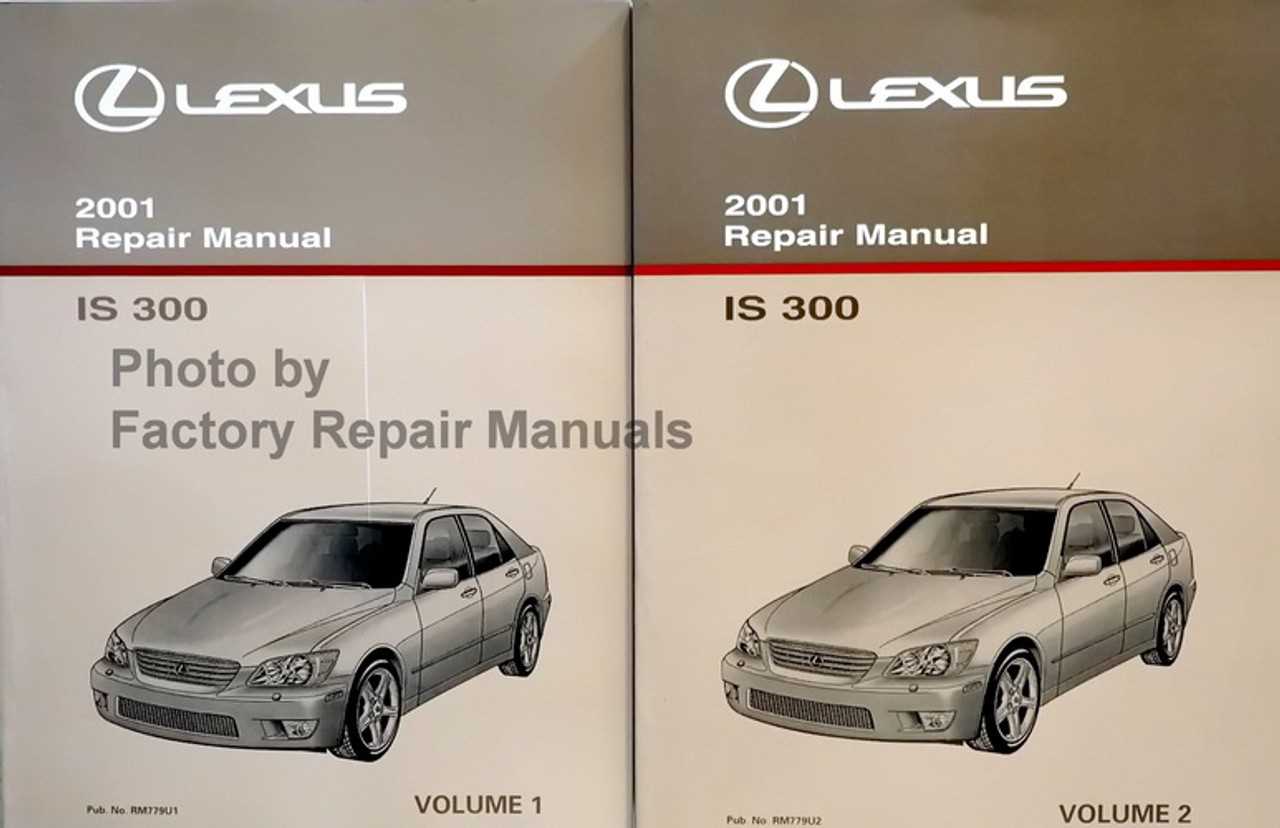 2001 lexus is300 repair manual