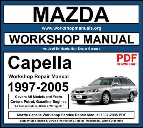 2001 mazda tribute repair manual