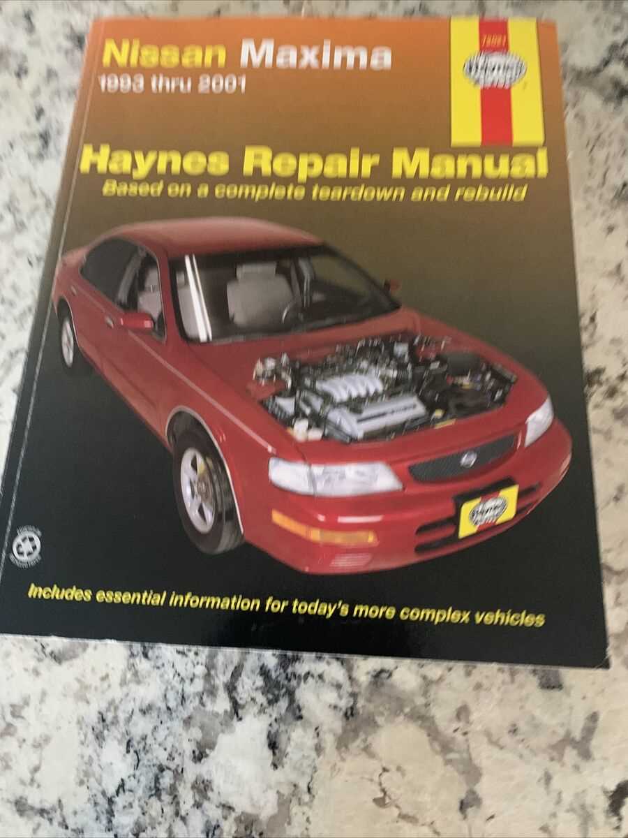 2001 nissan maxima repair manual