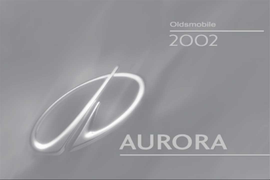 2001 oldsmobile aurora repair manual
