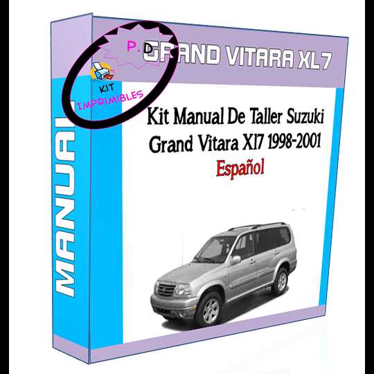 2001 suzuki grand vitara repair manual