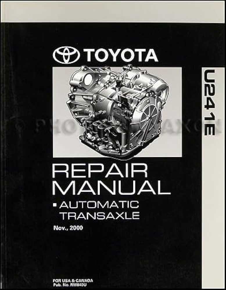 2001 toyota corolla repair manual