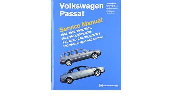 2001 vw passat repair manual