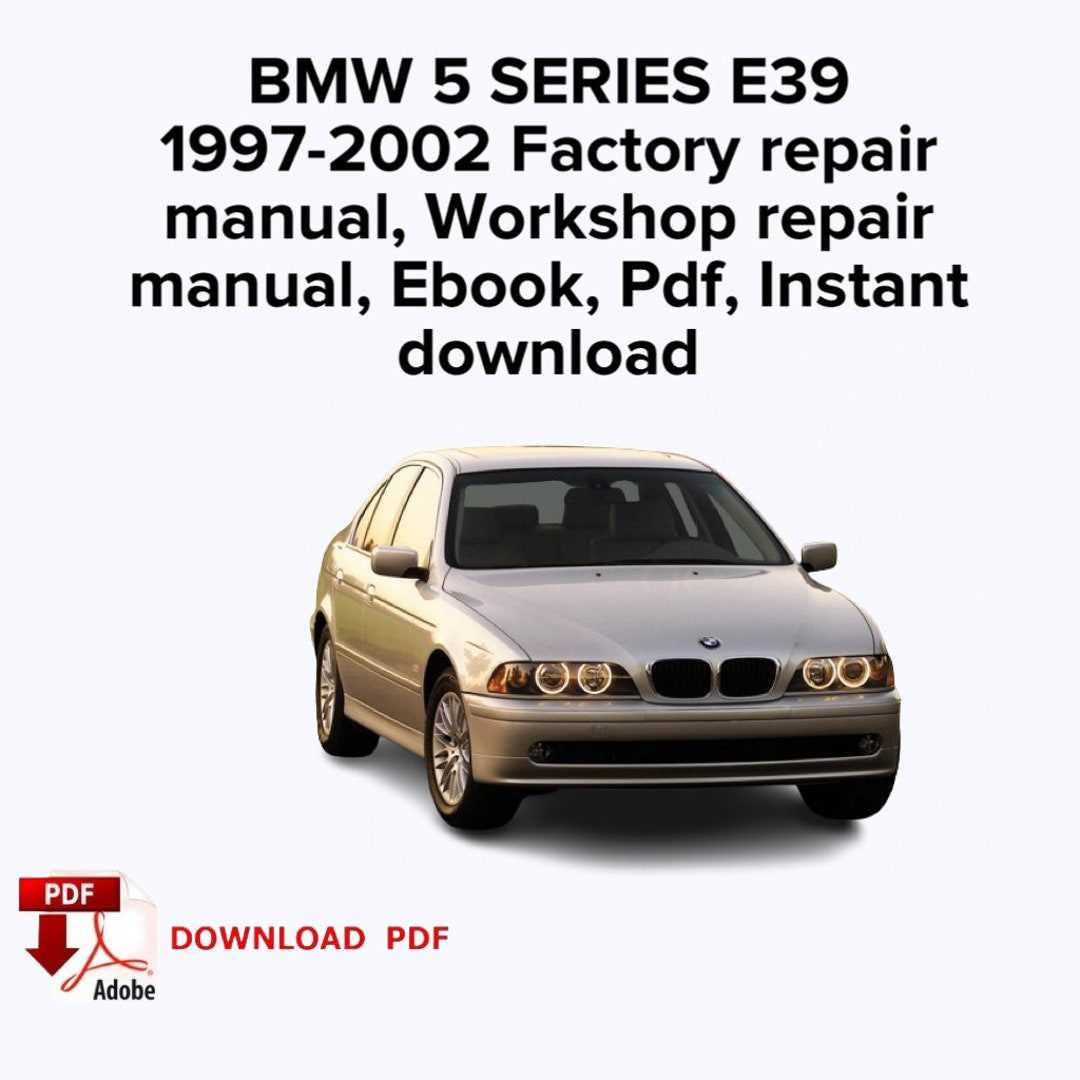 2001 bmw 530i repair manual