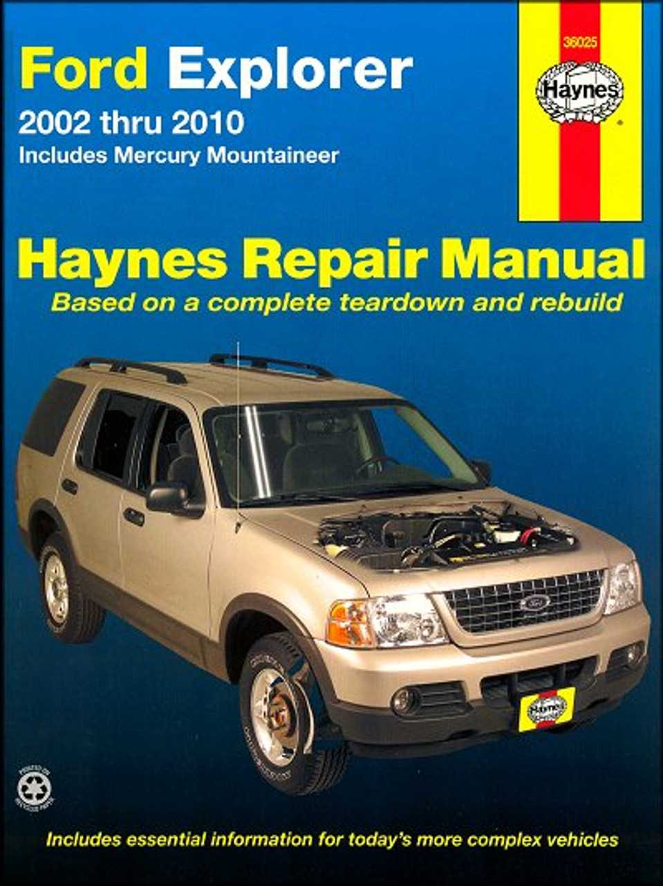 2001 ford windstar repair manual