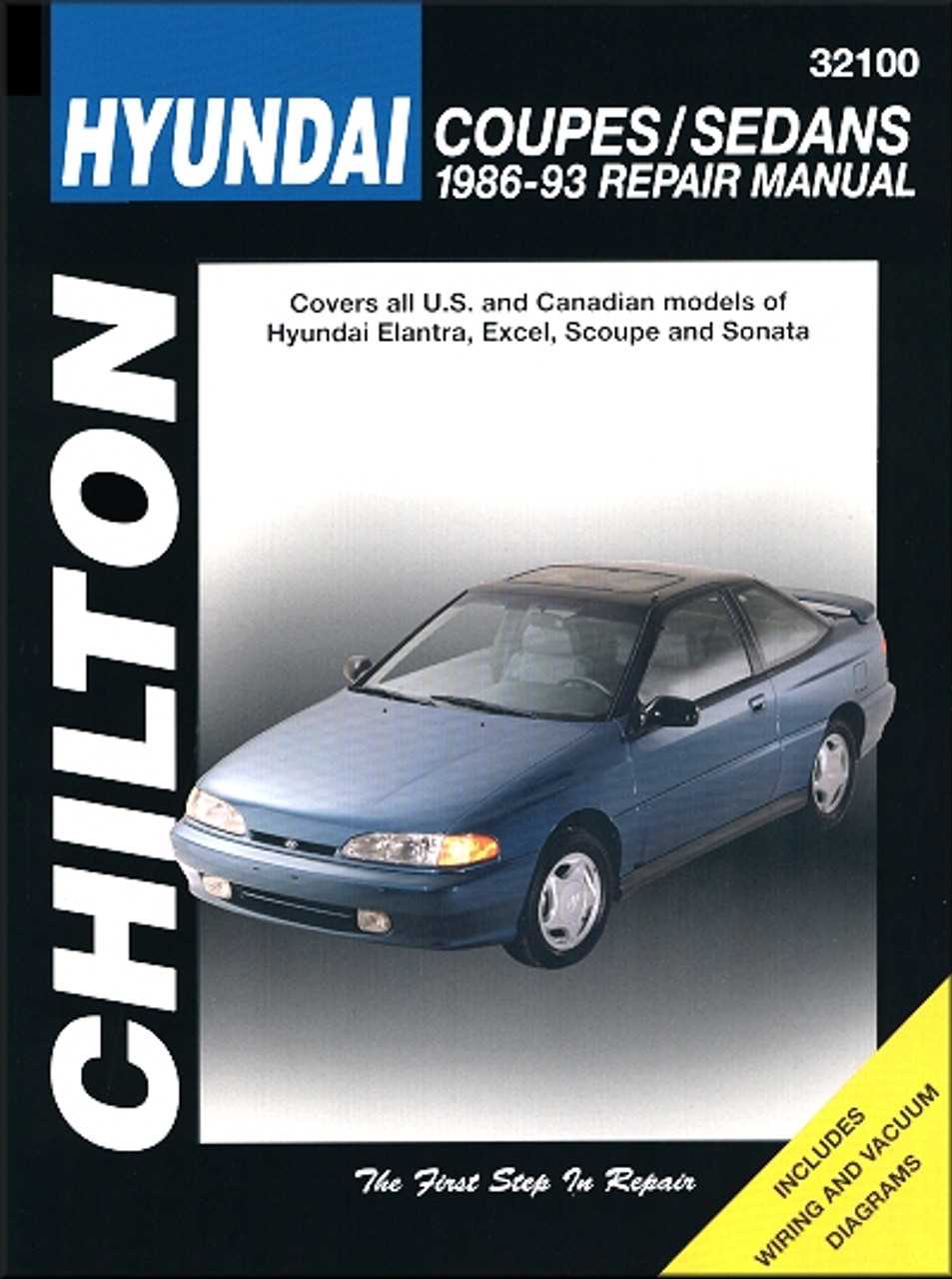 2001 hyundai sonata repair manual