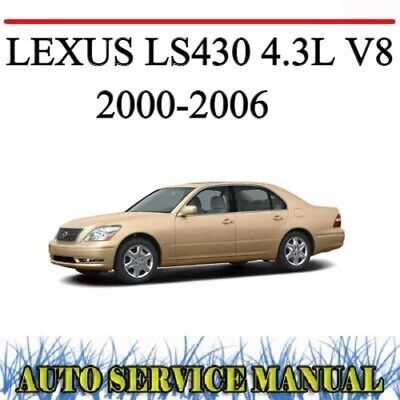 2001 lexus ls430 repair manual