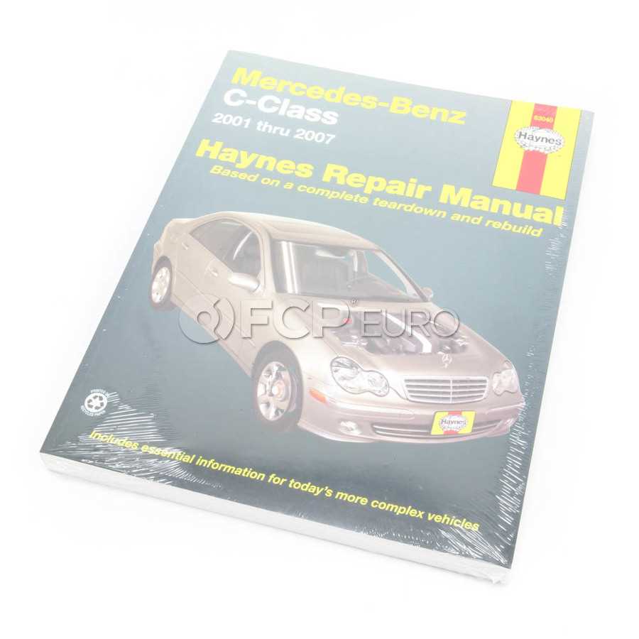 2001 mercedes benz c320 repair manual