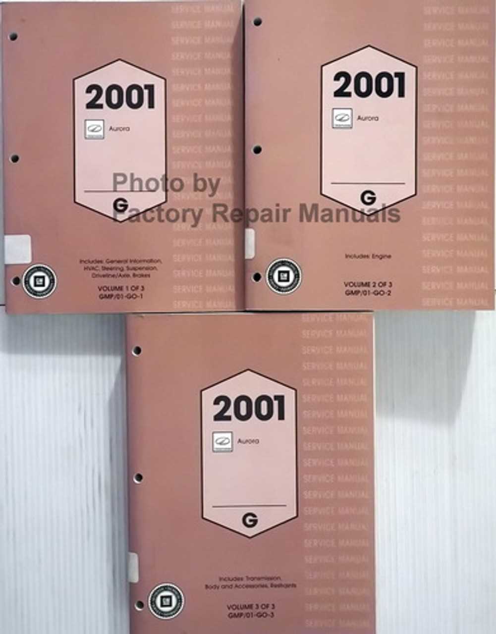 2001 oldsmobile aurora repair manual
