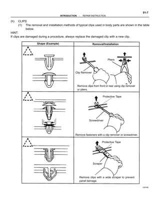 2001 toyota highlander repair manual