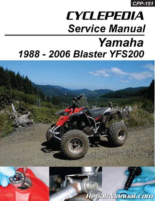 2001 yamaha blaster repair manual