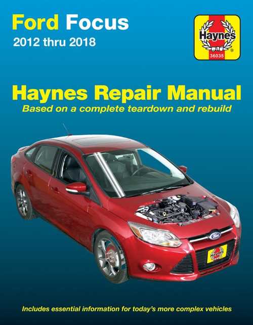 2002 ford focus svt repair manual