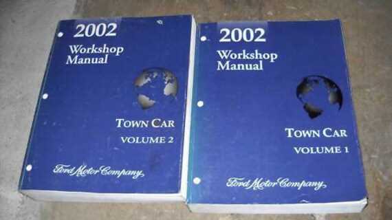 2002 lincoln town car repair manual