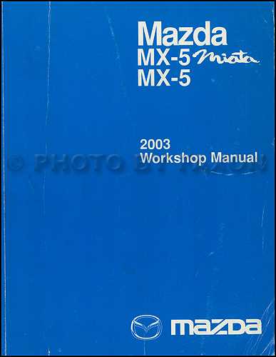 2002 mazda miata repair manual