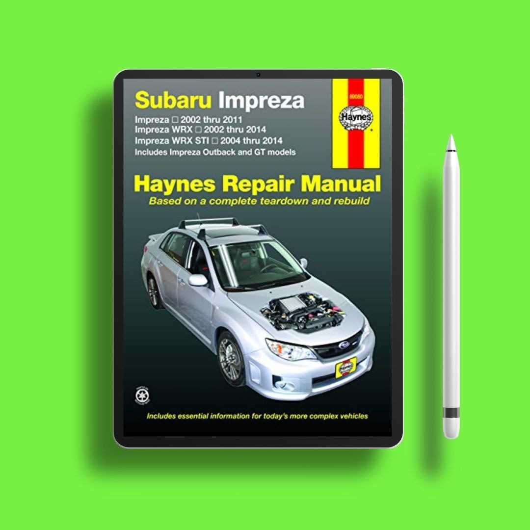 2002 subaru wrx repair manual