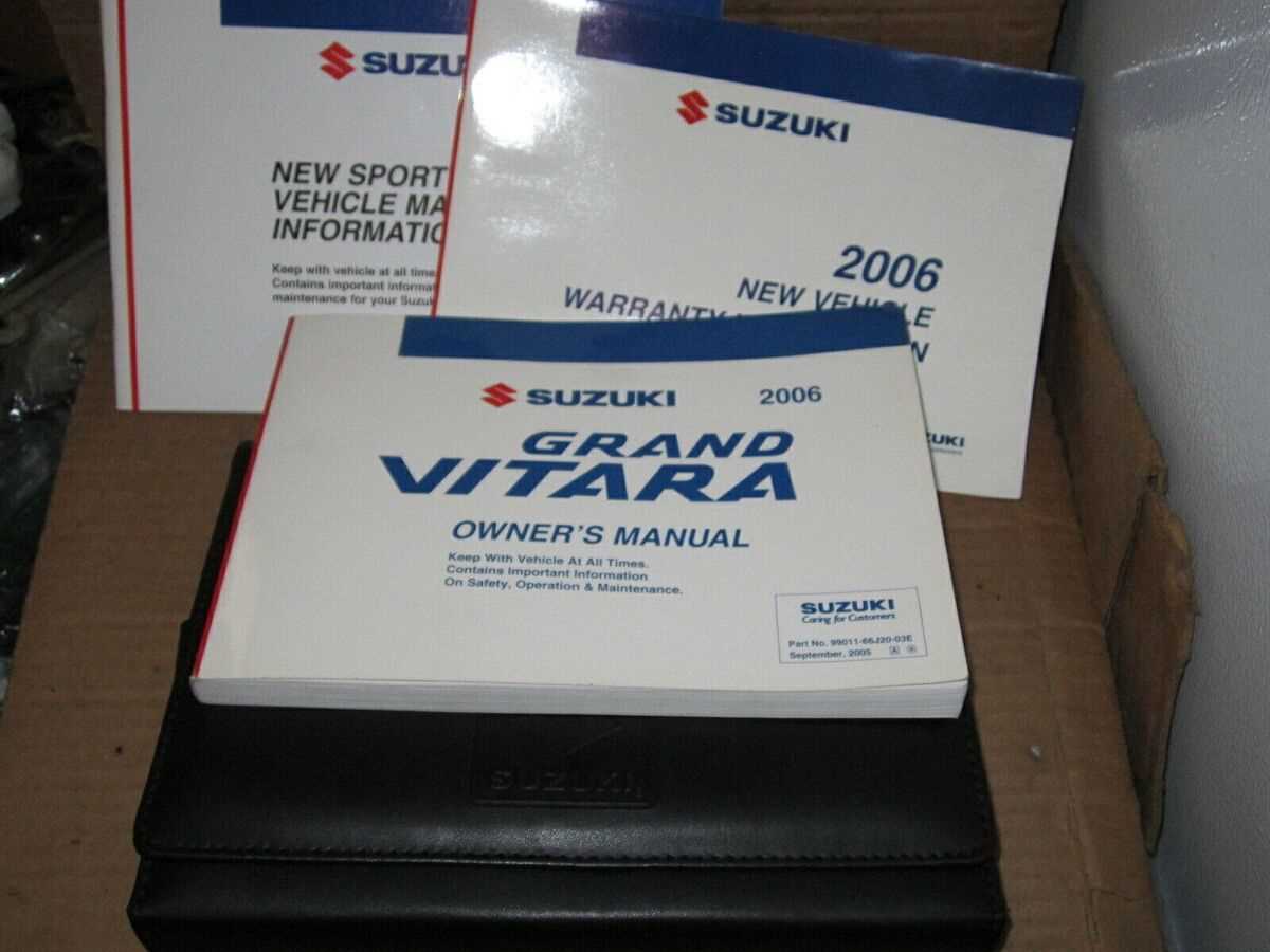 2002 suzuki grand vitara repair manual