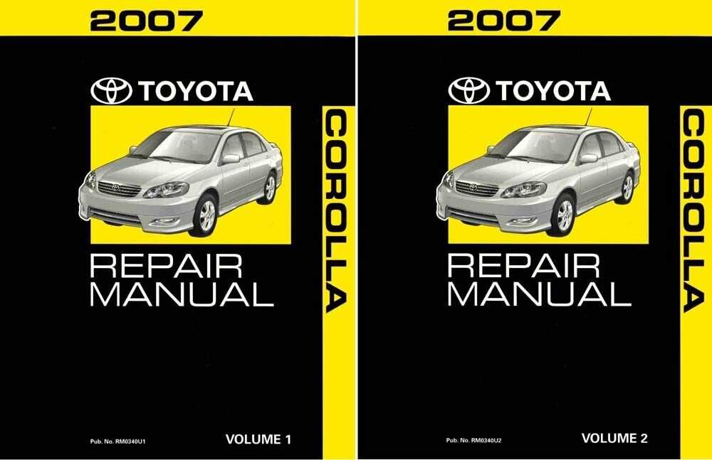 2002 toyota corolla repair manual