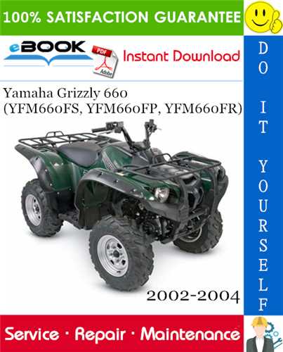 2002 yamaha grizzly 660 repair manual