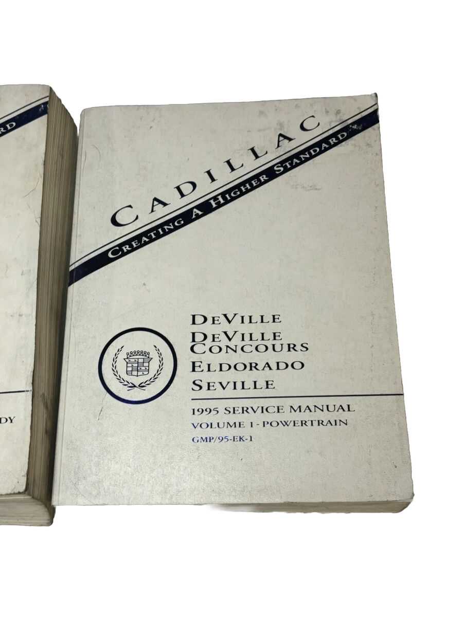 2002 cadillac eldorado repair manual