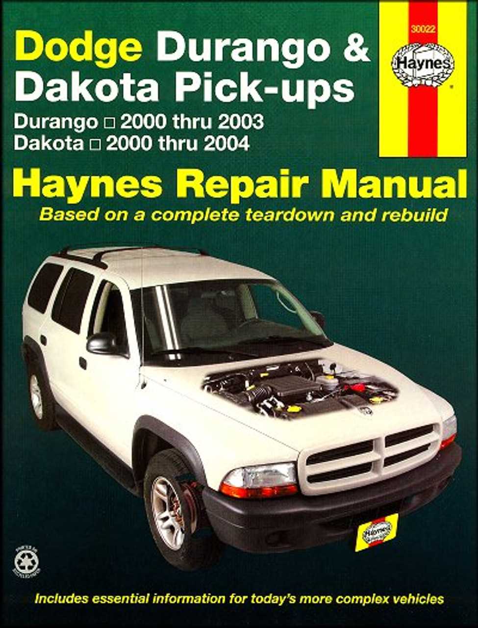 2002 dodge dakota repair manual