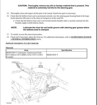 2002 ford ranger edge repair manual