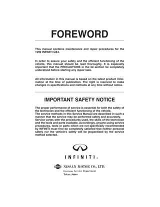 2002 infiniti g20 repair manual