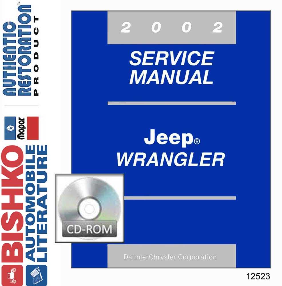 2002 jeep wrangler repair manual