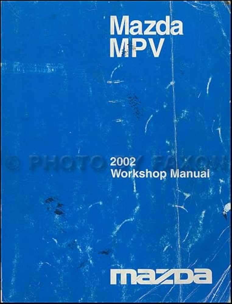 2002 mazda mpv repair manual