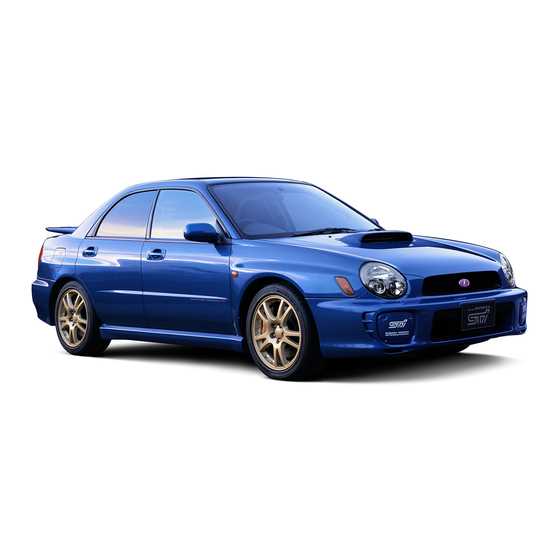 2002 subaru wrx repair manual