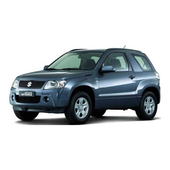 2002 suzuki vitara repair manual