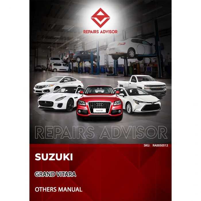 2002 suzuki vitara repair manual