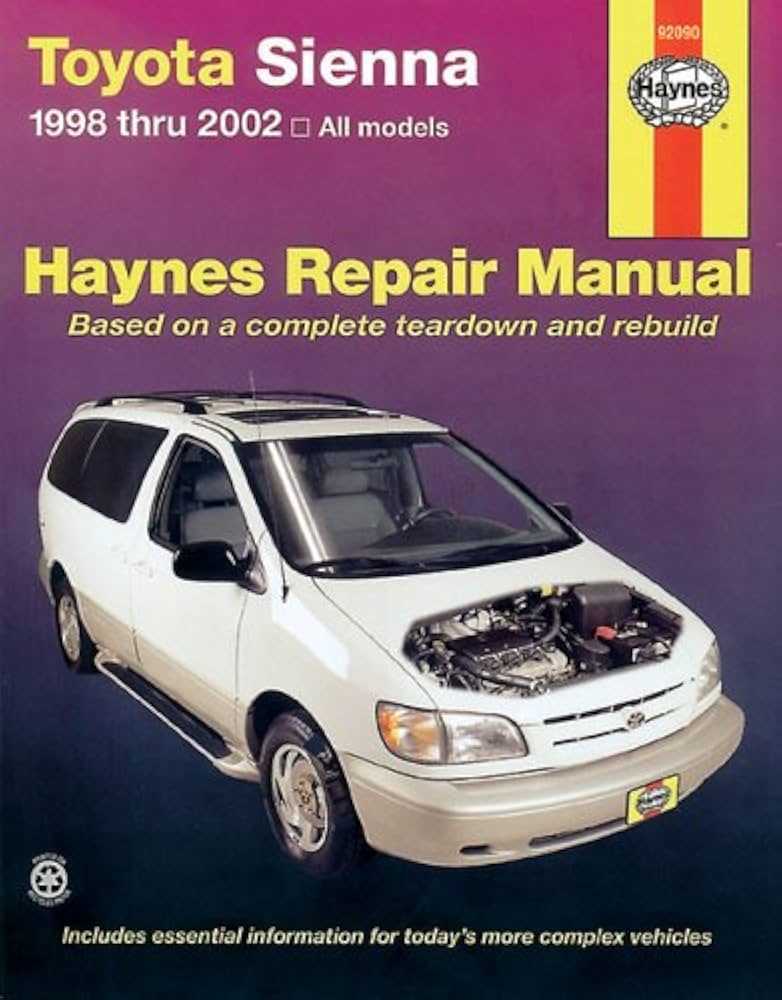 2002 toyota sienna repair manual