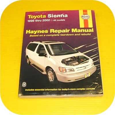 2002 toyota sienna repair manual