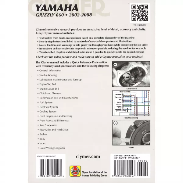 2002 yamaha grizzly 660 repair manual