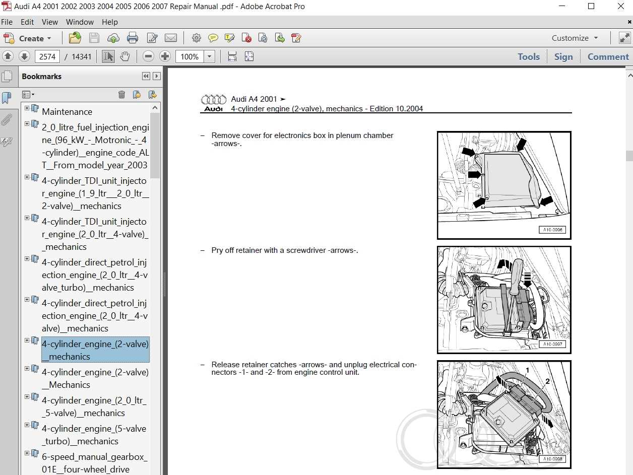 2003 audi a4 repair manual