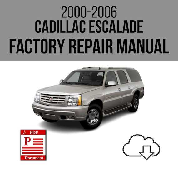 2003 cadillac escalade repair manual