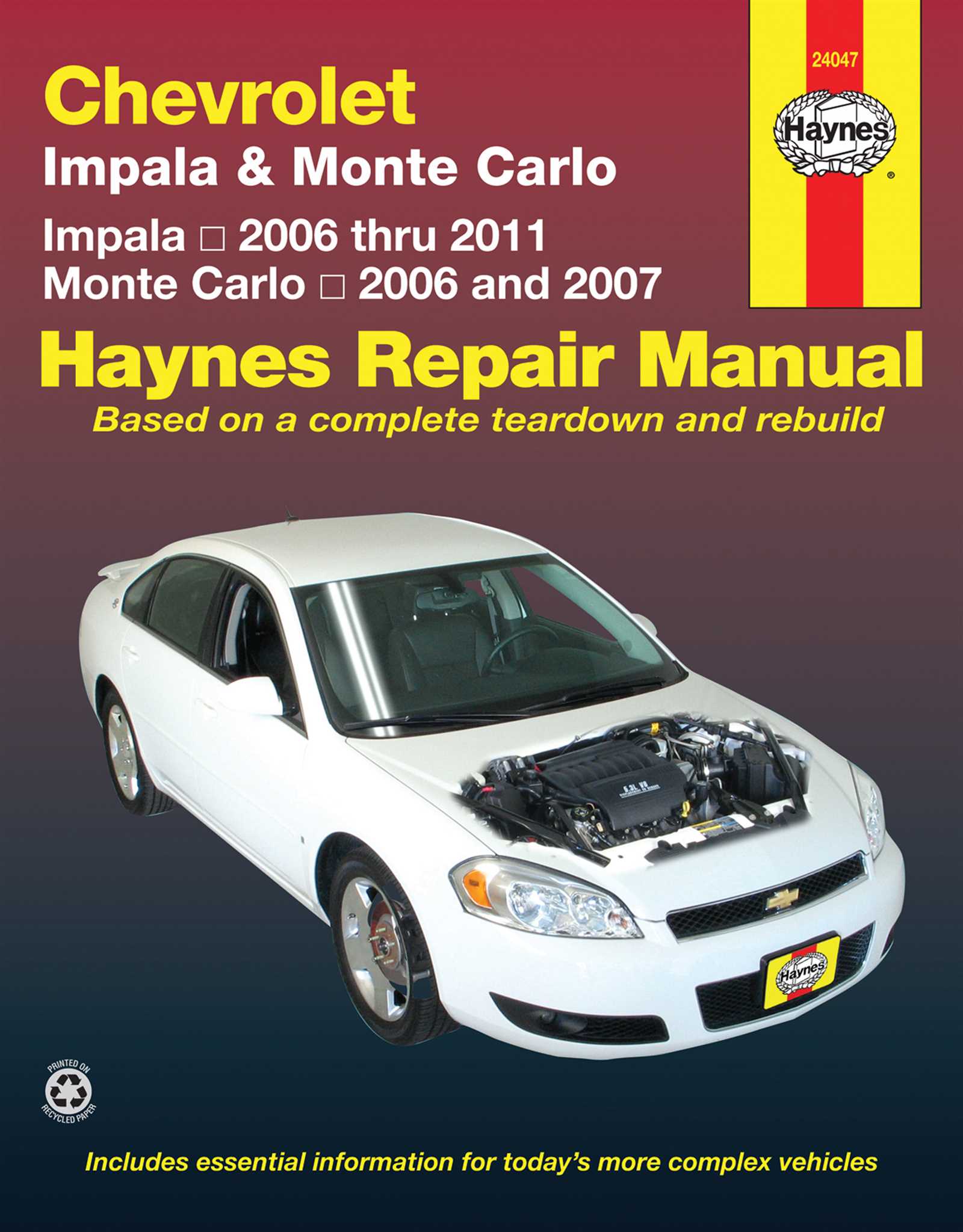 2003 monte carlo repair manual