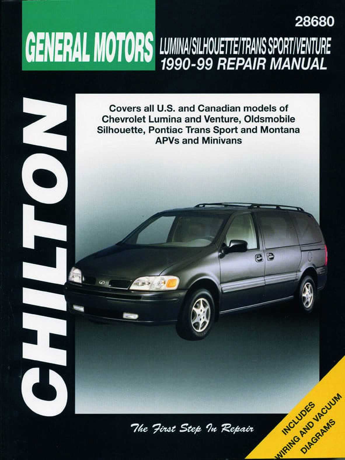 2003 pontiac montana repair manual