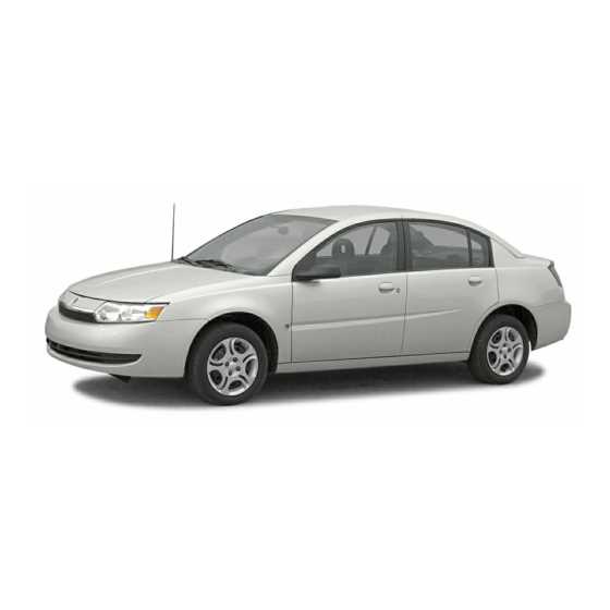 2003 saturn ion repair manual