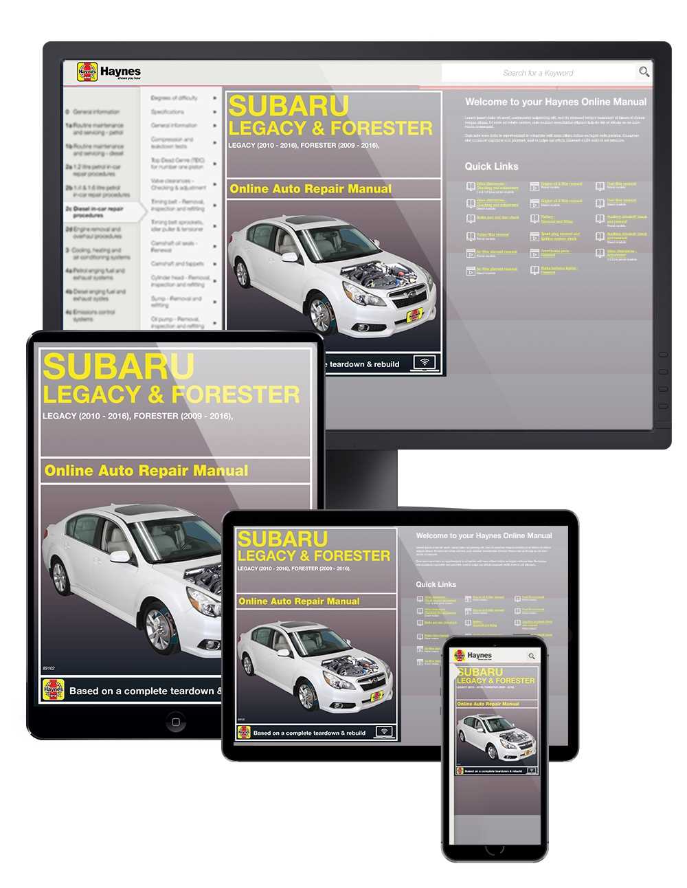 2003 subaru legacy repair manual