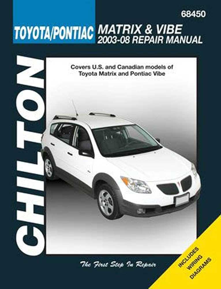 2003 toyota matrix repair manual