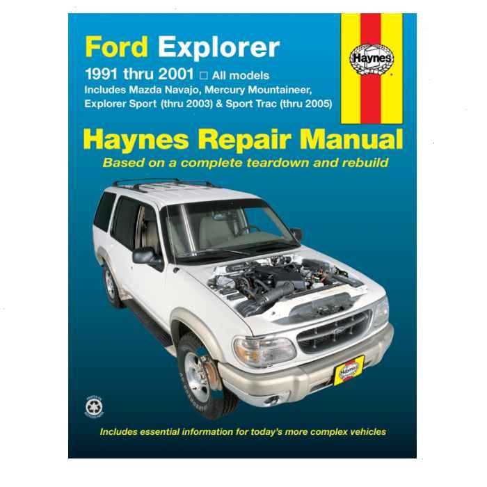 2003 ford explorer manual repair