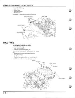 2003 honda 400ex repair manual