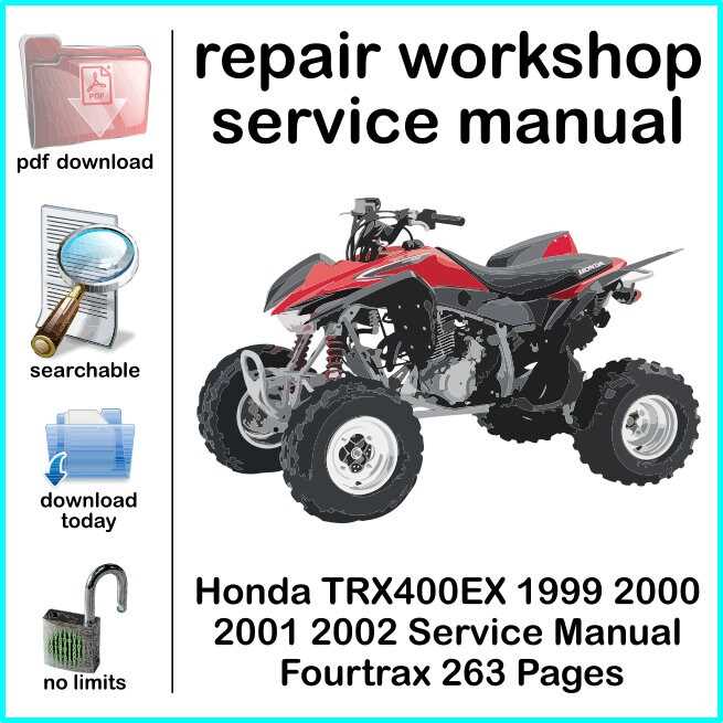 2003 honda 400ex repair manual