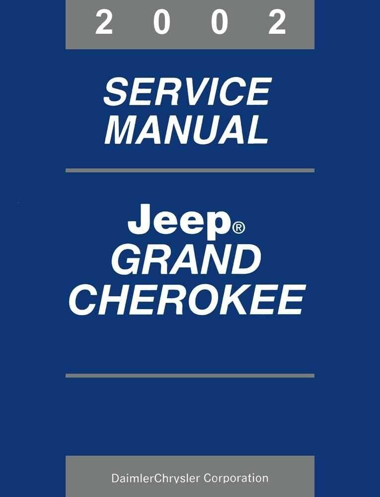 2003 jeep grand cherokee repair manual