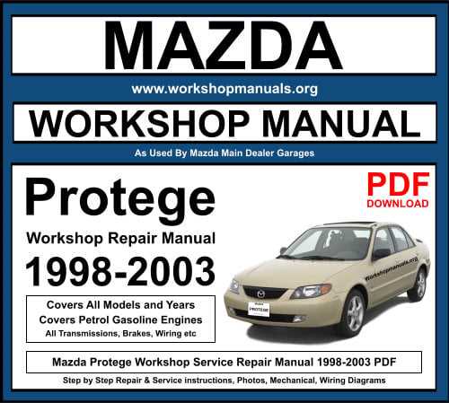 2003 mazda protege 5 repair manual