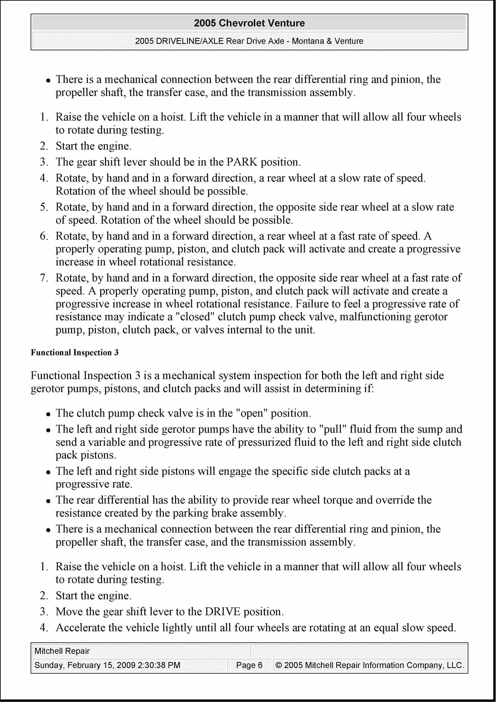 2003 pontiac montana repair manual