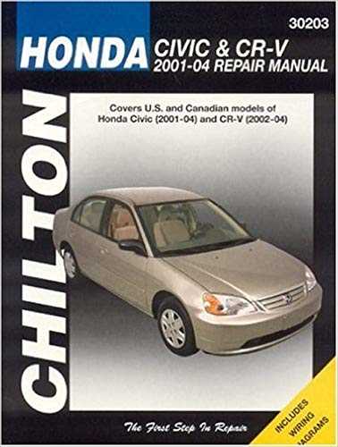 2004 honda civic repair manual